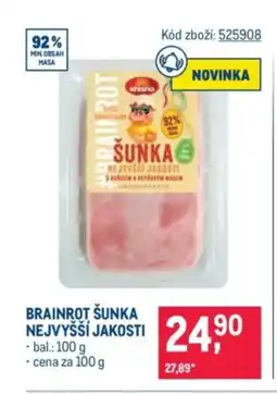 Makro Brainrot šunka nejvyšší jakosti nabídka
