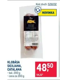 Makro Klobása siciliana, catalana nabídka