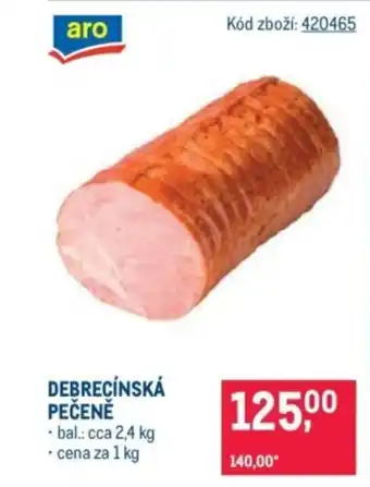 Makro Debrecínská pečeně nabídka