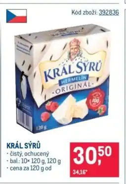 Makro Král Sýrů nabídka