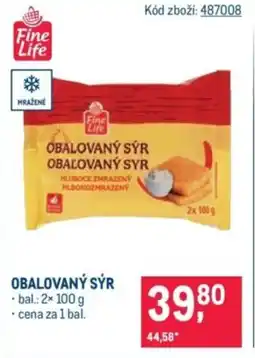 Makro Obalovaný sýr nabídka