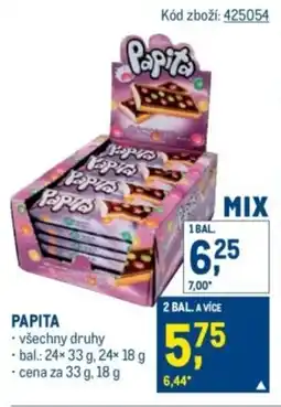 Makro Papita nabídka