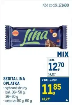 Makro Sedita Lina oplatka nabídka