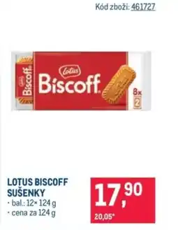 Makro Lotus Biscoff sušenky nabídka