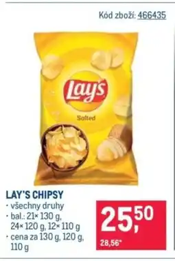 Makro Lay's Chipsy nabídka