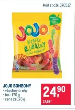 Makro Jojo bonbony nabídka
