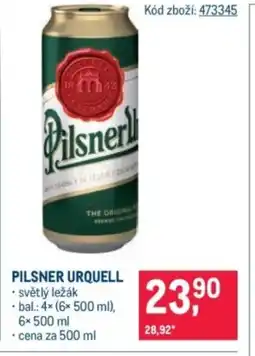 Makro Pilsner Urquell nabídka