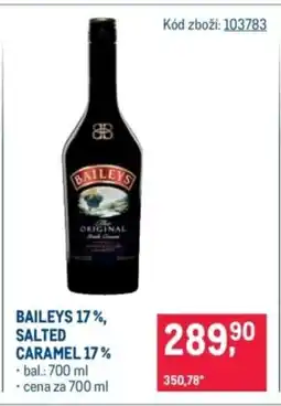 Makro Baileys 17%, Salted caramel 17% nabídka
