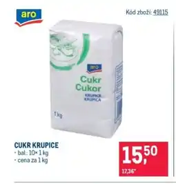 Makro Cukr krupice nabídka