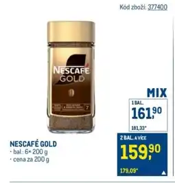 Makro Nescafé Gold nabídka