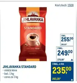 Makro Jihlavanka Standard nabídka