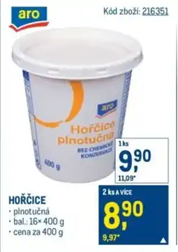 Makro Hořčice nabídka