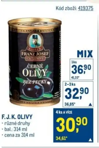 Makro F.J. K. Olivy nabídka