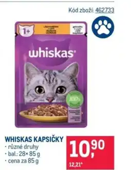 Makro Whiskas kapsičky nabídka