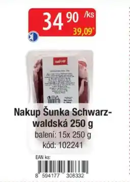 Qanto Nakup Šunka Schwarz- waldská nabídka