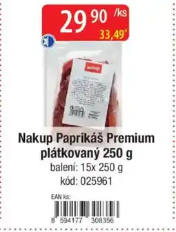 Qanto Nakup Paprikáš Premium plátkovaný nabídka