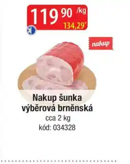 Qanto Nakup šunka výběrová brněnská nabídka