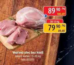 Qanto Vepřová plec bez kosti nabídka