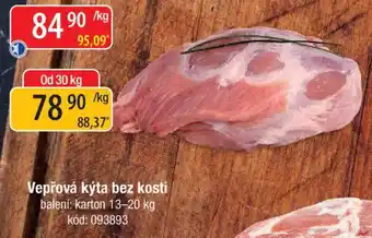 Qanto Vepřová kýta bez kosti nabídka