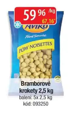 Qanto Aviko Bramborové krokety nabídka