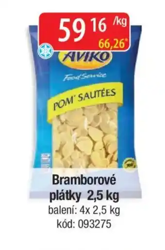 Qanto Aviko Bramborové plátky nabídka