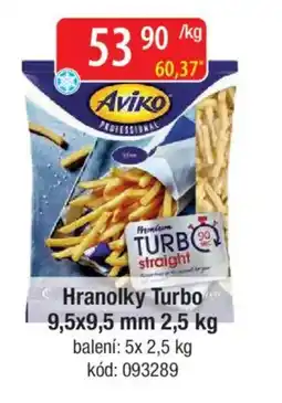 Qanto Aviko Hranolky Turbo 9.5 x 9.5 mm nabídka