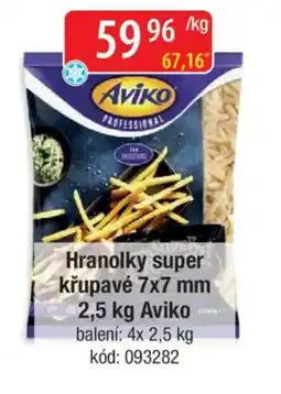 Qanto Aviko Hranolky super křupavé 7x7 mm nabídka