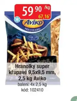 Qanto Aviko Hranolky super křupavé 9,5x9,5 mm nabídka