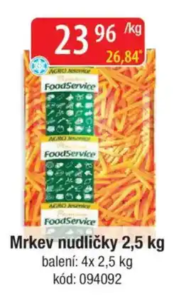 Qanto Mrkev nudličky nabídka