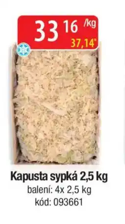 Qanto Kapusta sypká nabídka