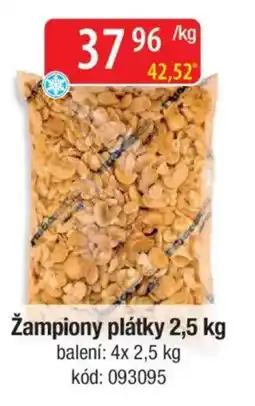Qanto Žampiony plátky nabídka