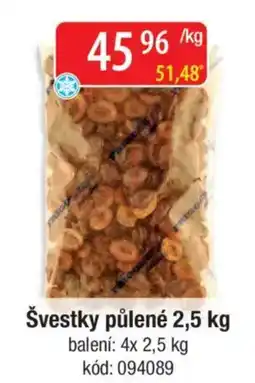 Qanto Švestky půlené nabídka