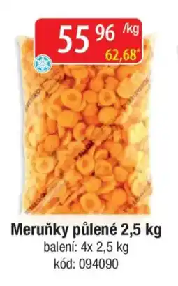 Qanto Meruňky půlené nabídka