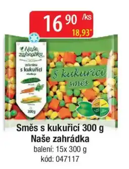 Qanto Směs s kukuřicí Naše zahrádka nabídka