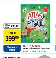 Tesco Atlas světového fotbalu nabídka