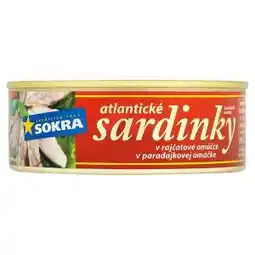 Penny Market Sokra Atlantické sardinky v rajčatové omáčce 240g nabídka