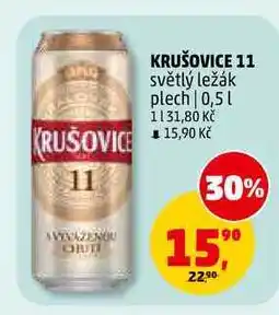 Penny Market KRUŠOVICE 11 světlý ležák plech nabídka