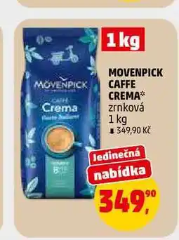 Penny Market MOVENPICK CAFFE CREMA zrnková nabídka