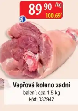 Qanto Vepřové koleno zadní nabídka