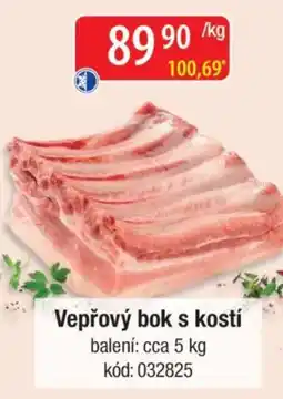 Qanto Vepřový bok s kostí nabídka
