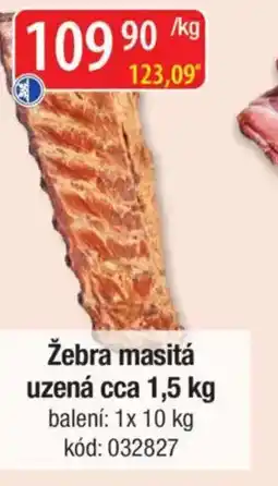 Qanto Žebra masitá uzená nabídka