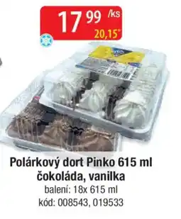 Qanto Polárkový dort Pinko čokoláda, vanilka nabídka