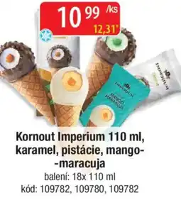 Qanto Kornout Imperium, karamel, pistácie, mango- -maracuja nabídka