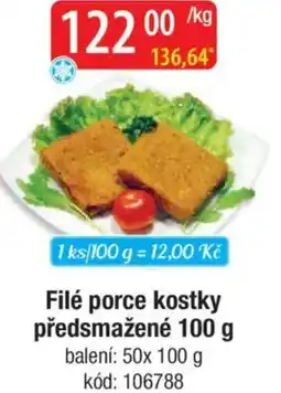 Qanto Filé porce kostky předsmažené nabídka