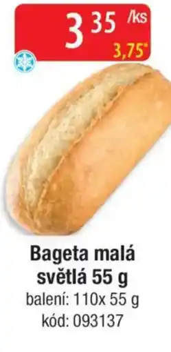 Qanto Bageta malá světlá nabídka