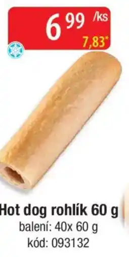 Qanto Hot dog rohlík nabídka