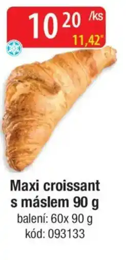 Qanto Maxi croissant s máslem nabídka