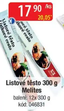 Qanto Listové těsto Melites nabídka