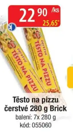 Qanto Těsto na pizzu čerstvé Brick nabídka