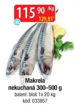 Qanto Makrela nekuchaná nabídka